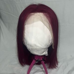 99J Burgundy Lace Front Wigs Human Hair Bob Wig